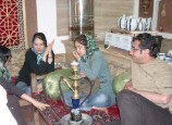 Tea at Abyaneh Hotel